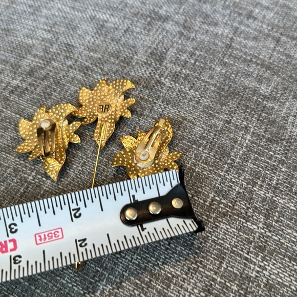 FRANCESCA ROMANA, “Costume Jewellery”, earrings/clips, 1 pair, and hat pin - Picture 7 of 8